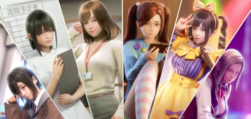 图片[1]-电脑版【I社神作3D全动态】职场少女Room Girl v2.02 步-大壮游戏