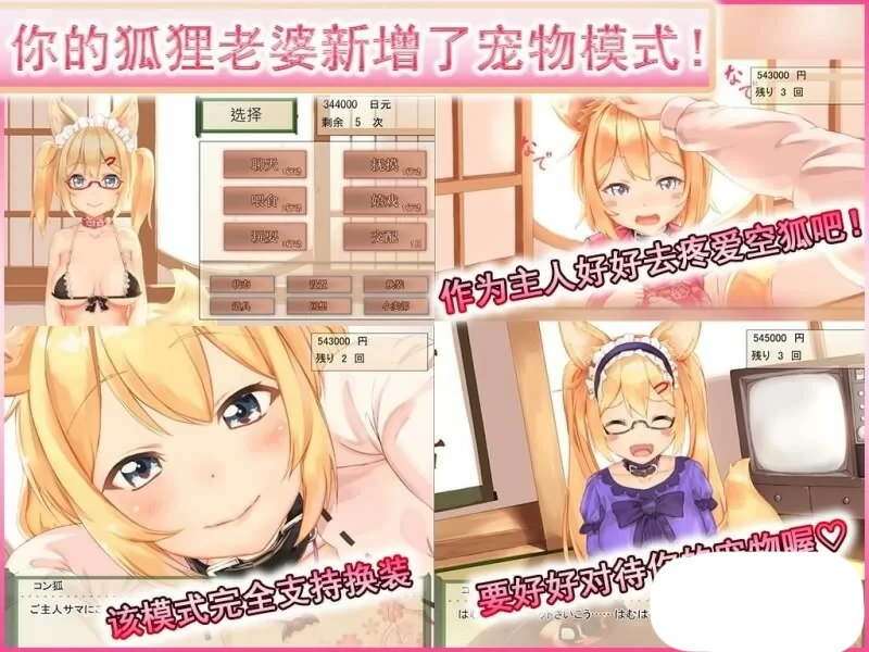 图片[5]-安卓+电脑【养成SLG/全动态/CV】我与空狐的日常 V1.5-大壮游戏