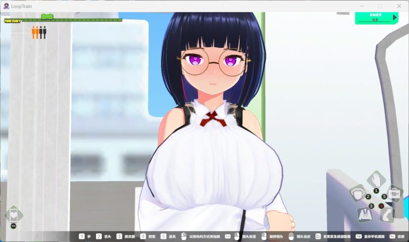 图片[4]-电脑版【爆款互动SLG/动态/全CV】循环列车-使用吃汉应用对那个女孩恶作剧+存档v1.1.2 步-大壮游戏