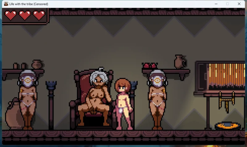 图片[6]-电脑版【像素 姐姐x正太 动态】Life with the tribe v1.0 步-大壮游戏