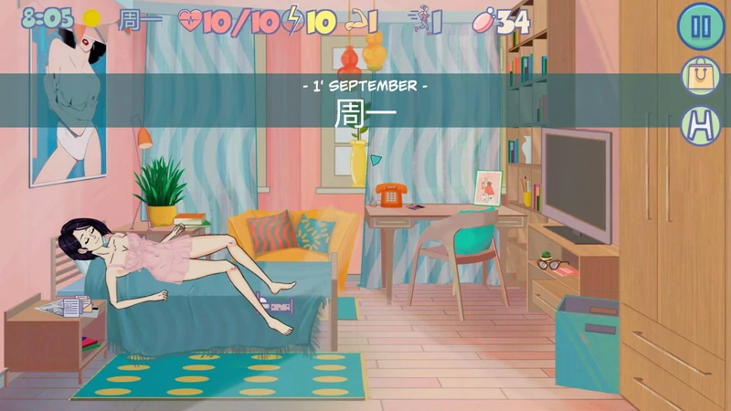 图片[2]-安卓+电脑【SLG动态】疯狂新生活~Insoxsity 正式完结版 步-大壮游戏