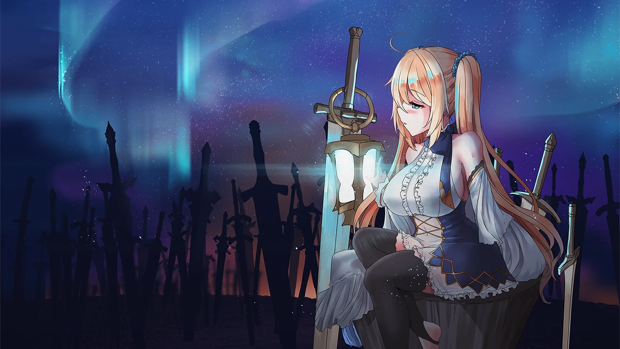 图片[1]-电脑版【ARPG动态CV】苍色之光与魔剑锻造师 v0.86 步-大壮游戏