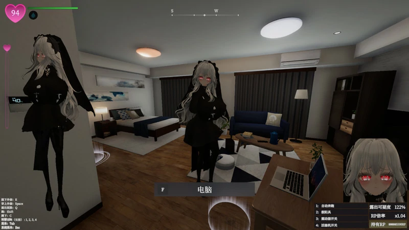 图片[4]-电脑版【3D动态】塞雷卡-为了不被发现穿着裸大衣的塞雷卡v1.11 官中 骑-大壮游戏